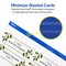 Avery® Printable Place Cards, Sure Feed® Technology, 1-7/16" x 3-3/4", Textured Matte White, Laser & Inkjet Compatible, 150 Blank Tent Cards Total (16109)
